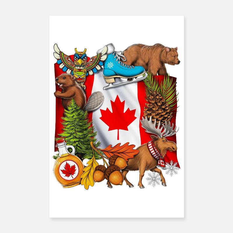 Canada Pride Poster 16" x 24" (40x60 cm)