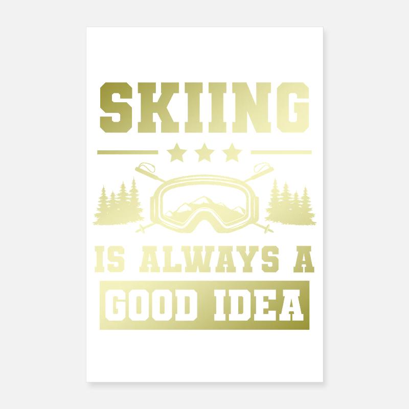 Sci Sci - Poster 40x60 cm - bianco