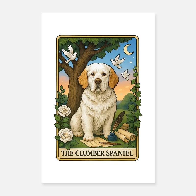 Clumber Spaniel Poster 16" x 24" (40x60 cm)