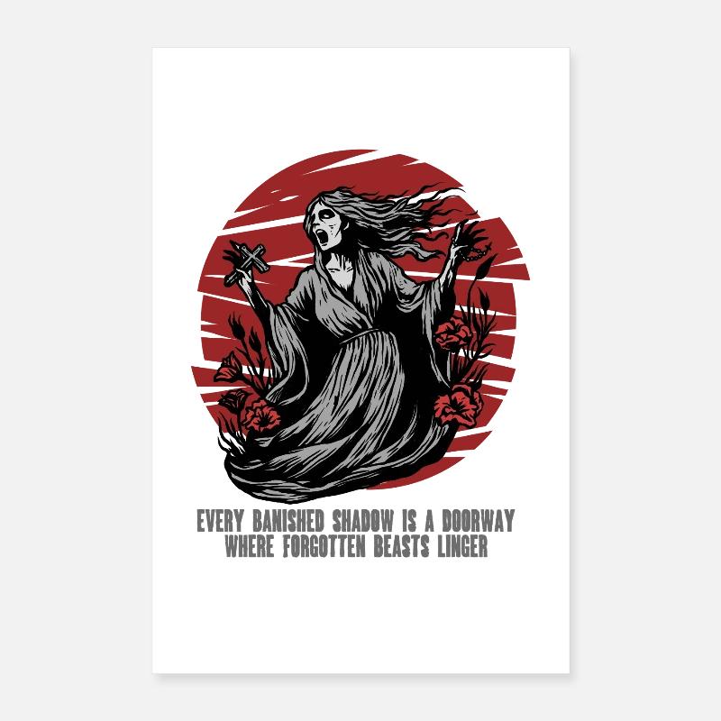 Créatures mythologiques Banshee Poster 40 x 60 cm