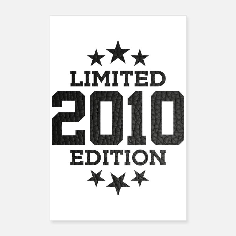 ÉDITION LIMITÉE 2010 16E ANNIVERSAIRE Poster 40 x 60 cm