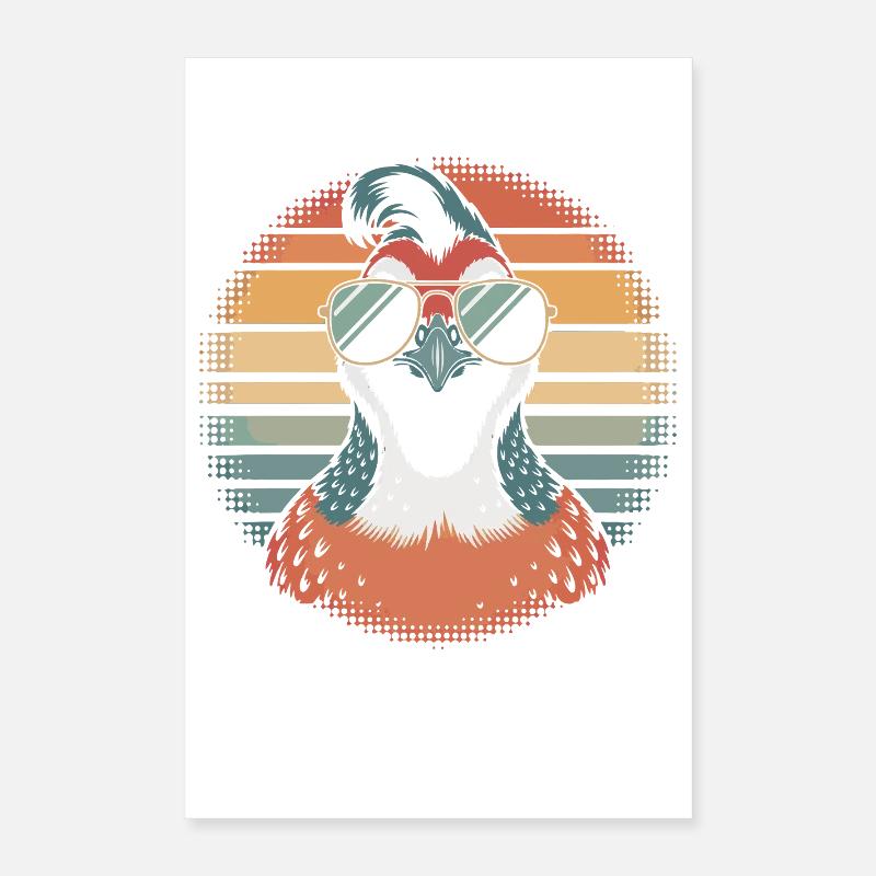 Caille qui murmure à l’oreille Poster 40 x 60 cm