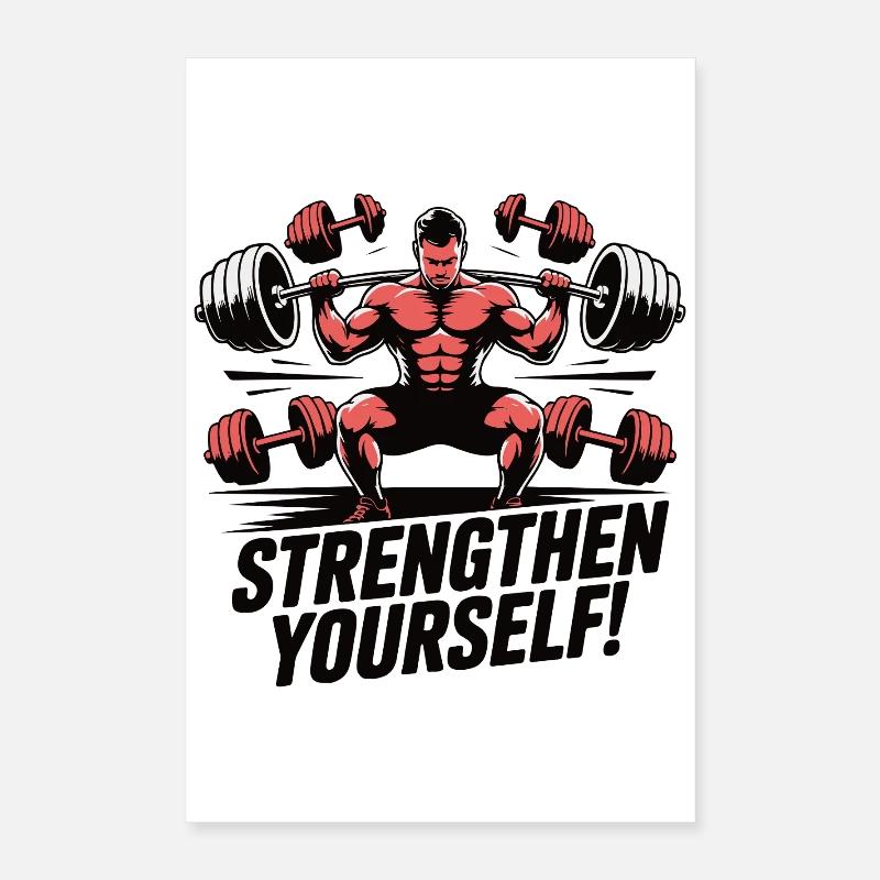 Beast Lift Renforcez-vous Poster 40 x 60 cm
