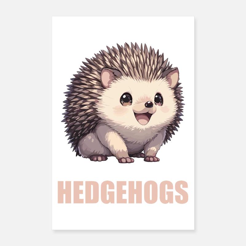 Igel Poster 40x60 cm