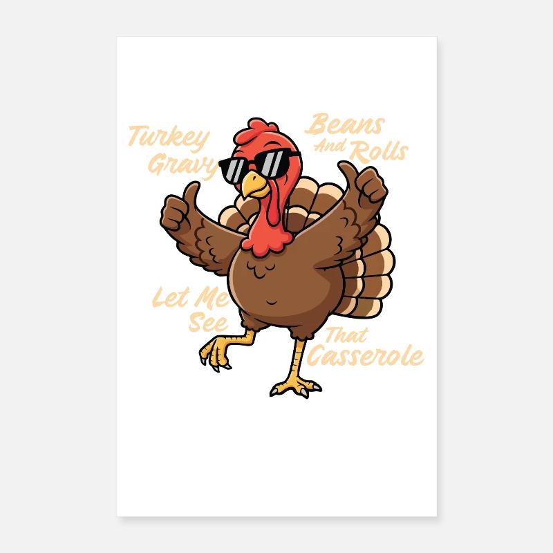 Let Me See That Casserole Fall Humor Poster 16" x 24" (40x60 cm)