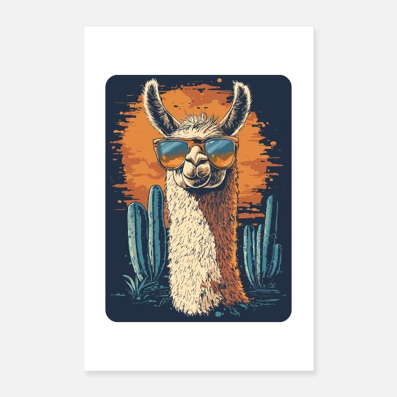 lama Poster 16" x 24" (40x60 cm)