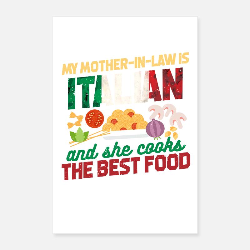 Belle-mère italienne Poster 40 x 60 cm