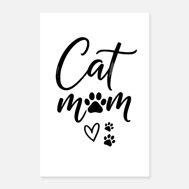 Chat Maman Chat Amant Chat Maman Poster 40 x 60 cm