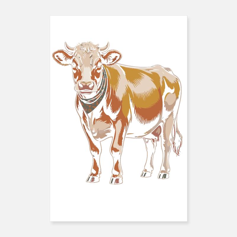 Cow Cows Poster 16" x 24" (40x60 cm)