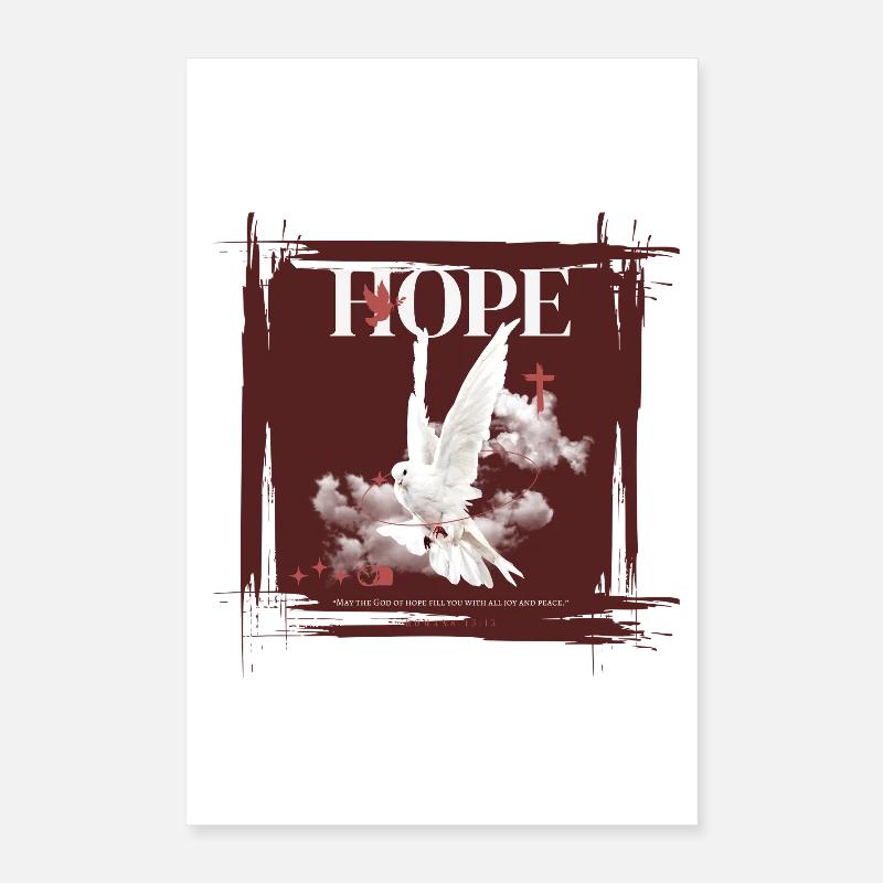 Hope - Romans 15:13 Poster 16" x 24" (40x60 cm)