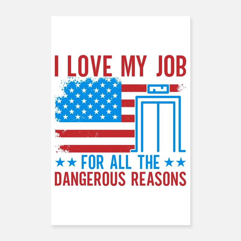 Mécanicien d’ascenseur - Si je prie, vous devriez aussi Poster 40 x 60 cm