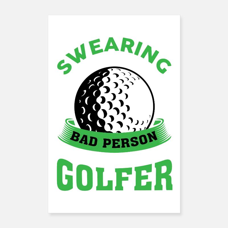 Golf Poster 40x60 cm