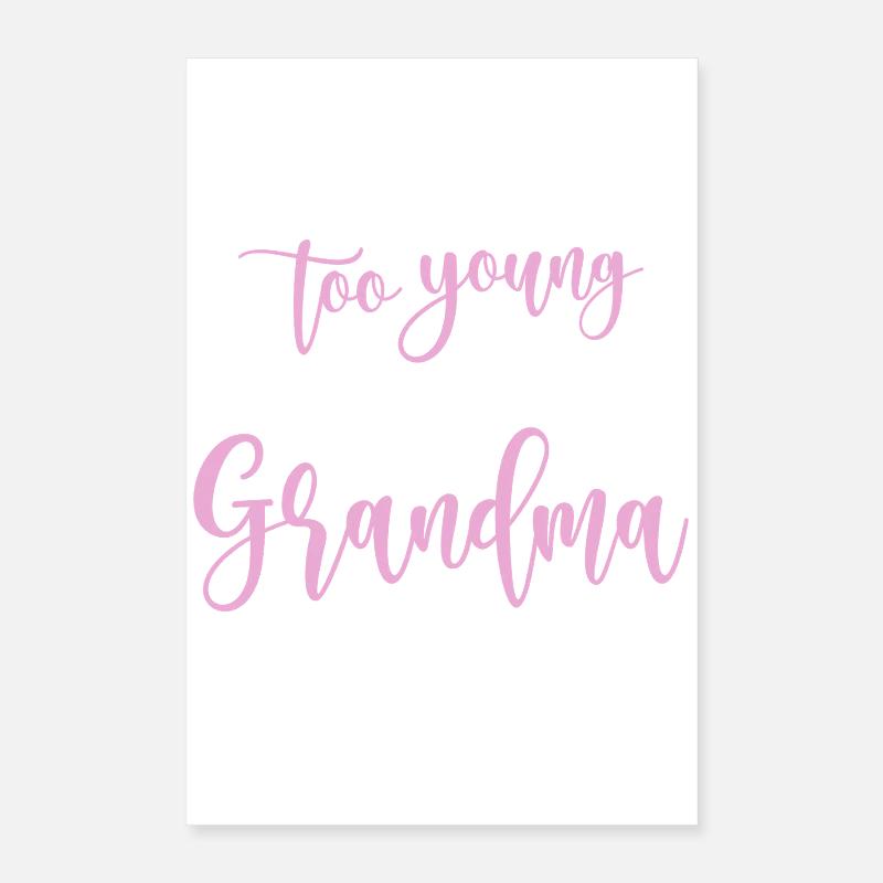 Oma Mama Geschenk Weihnachtsgeschenke Großmutter  Poster 40x60 cm