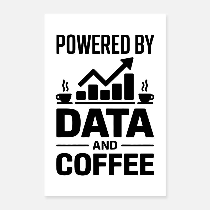 Datenanalyst Spruch Lustiges Datenanalyst Geschenk Poster 40x60 cm