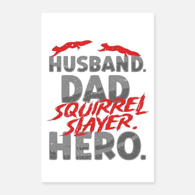 Eichhörnchenjäger Baumratte Poster 40x60 cm
