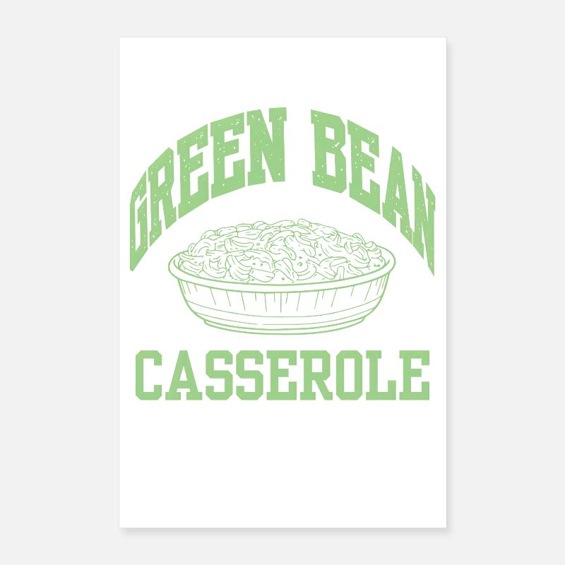 cool Casserole Haricots Verts Poster 40 x 60 cm