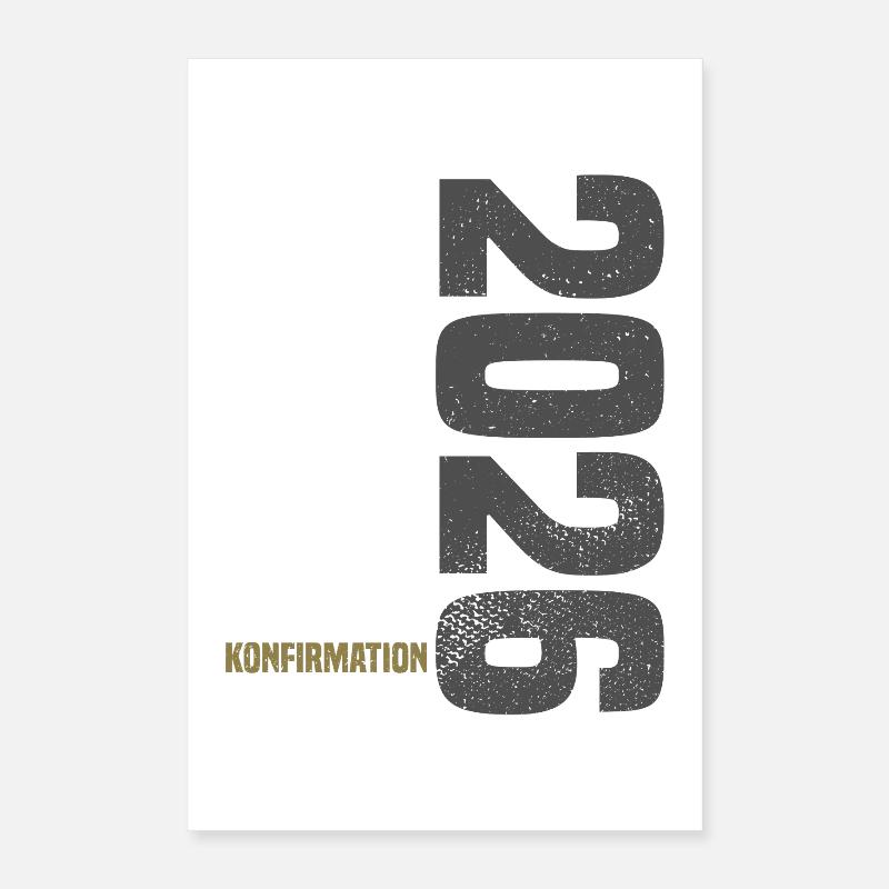 Congratulations Confirmation 2026 Poster 16" x 24" (40x60 cm)