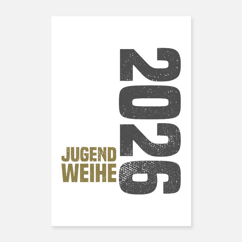 Consécration des jeunes 2026 Poster 40 x 60 cm