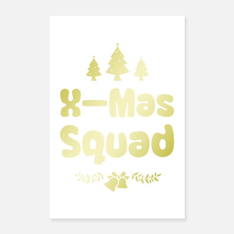Escouade de Noël Poster 40 x 60 cm