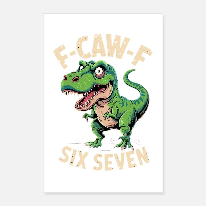 Dino Six Sept Croasser Poster 40 x 60 cm