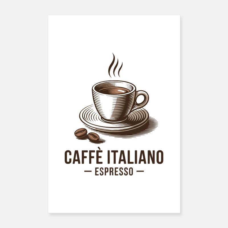 Caffè Italiano – Espresso Poster 40 x 60 cm