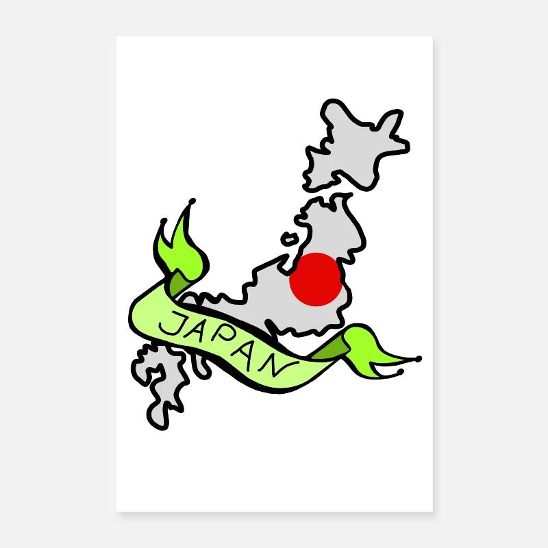 Japon Poster 40 x 60 cm