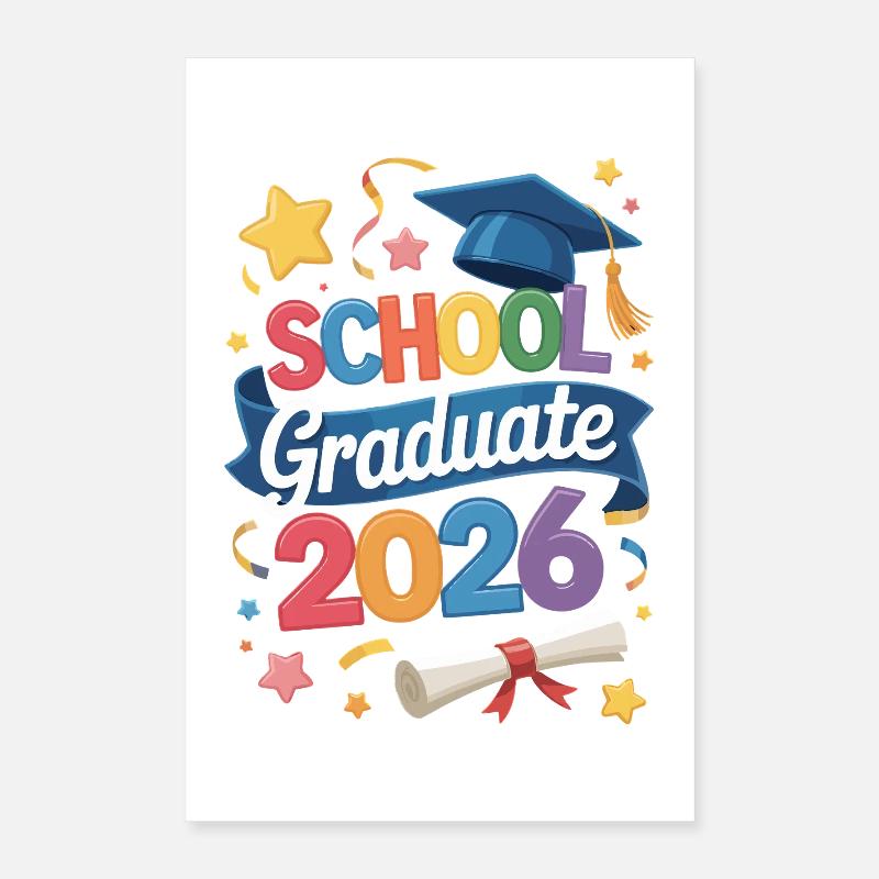 Citation du diplômé 2026 Poster 40 x 60 cm