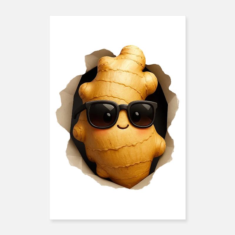 ginger Poster 16" x 24" (40x60 cm)