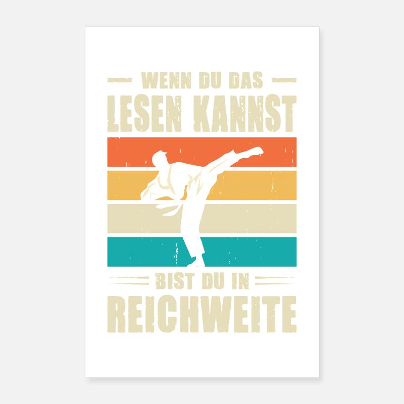 Karate Training Gifts Karate Training Poster 16" x 24" (40x60 cm)