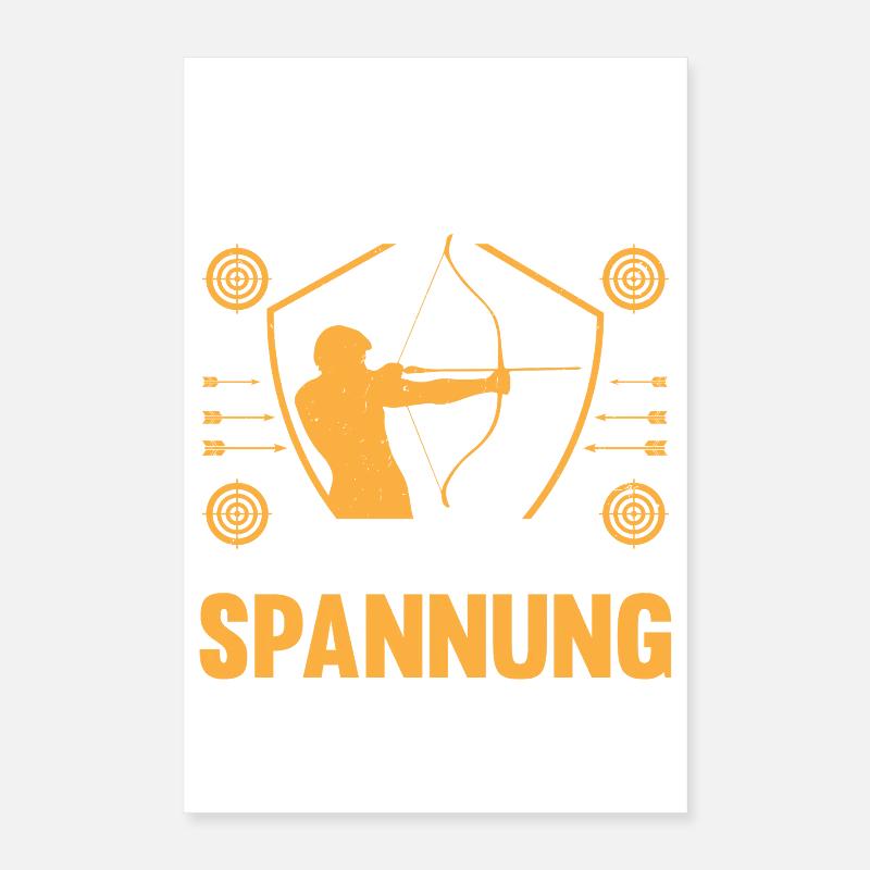 Archery Archery Archery Poster 16" x 24" (40x60 cm)