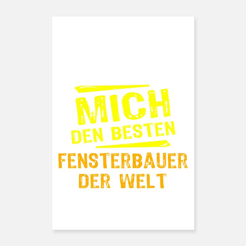 Window Maker Gift Poster 16" x 24" (40x60 cm)