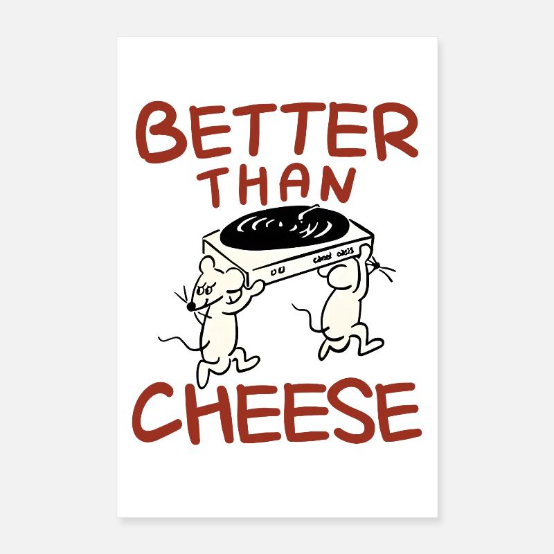 souris amusantes Poster 40 x 60 cm