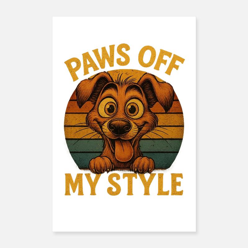 Pas de mon style Poster 40 x 60 cm