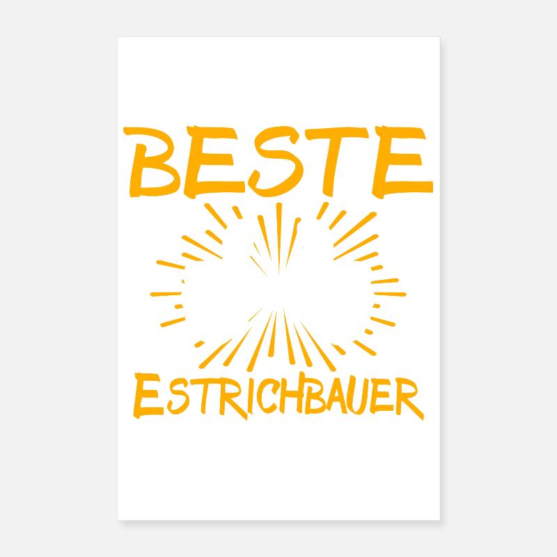 Idée cadeau pour un constructeur de tableaux Poster 40 x 60 cm