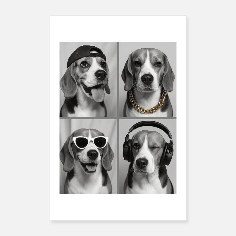 Beagle Poster 40x60 cm