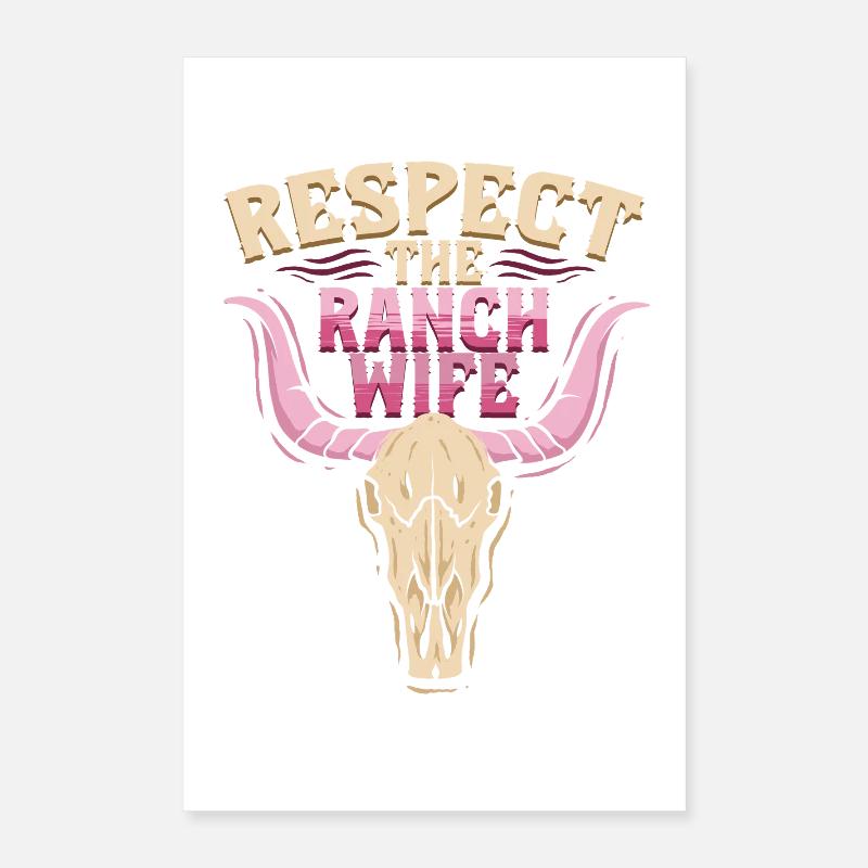 Ehefrau eines Bauern Mutter Poster 40x60 cm