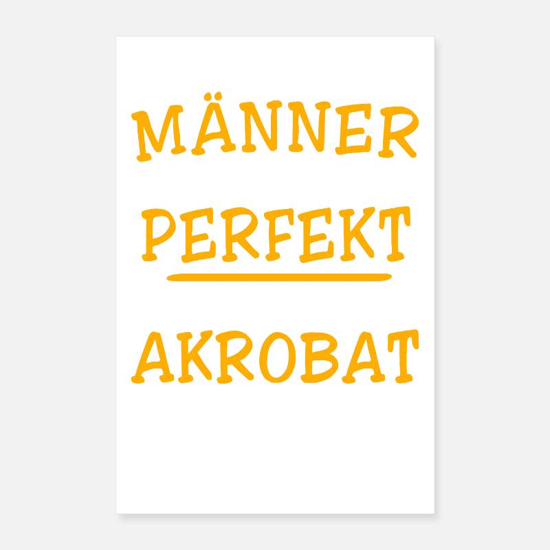 Akrobat Akrobatik Poster 40x60 cm