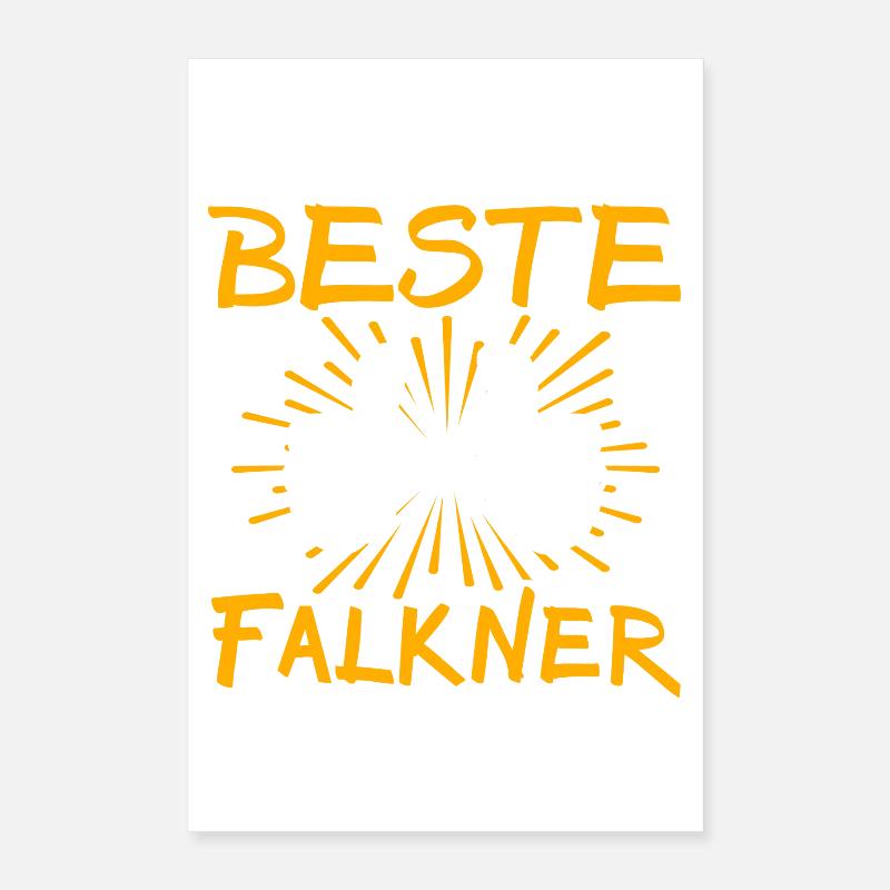 Falkner Geschenkidee Poster 40x60 cm