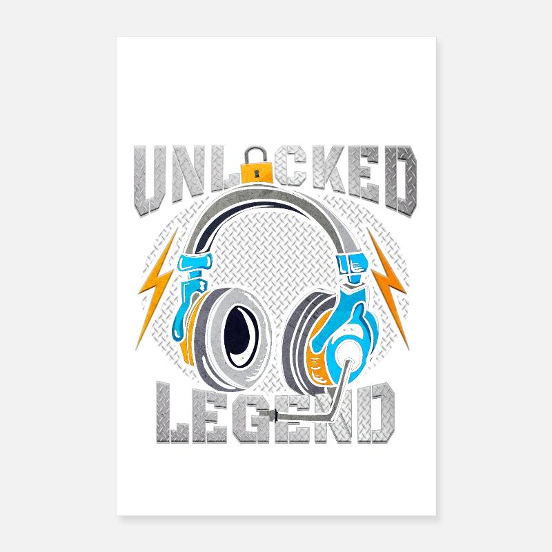 Level 5 Unlocked Legend Poster 16" x 24" (40x60 cm)