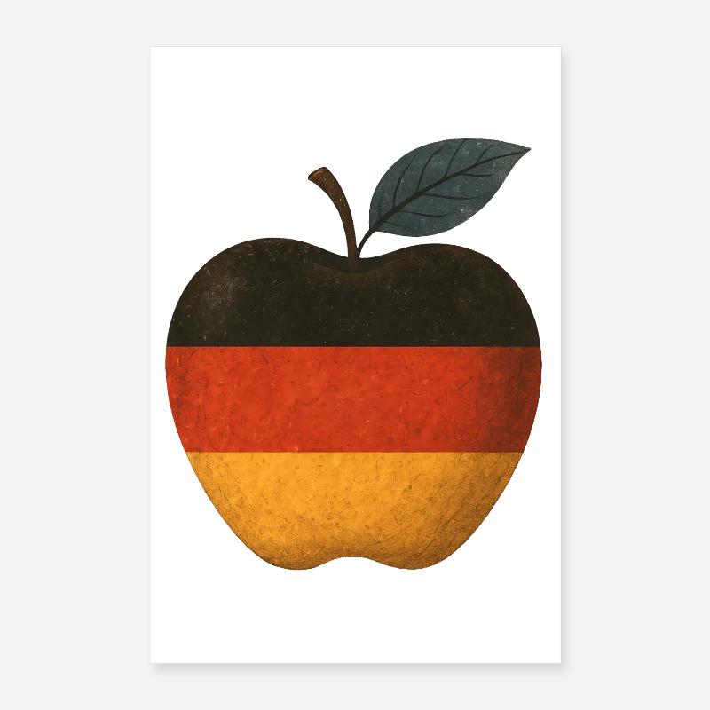 Deutschland Poster 40x60 cm