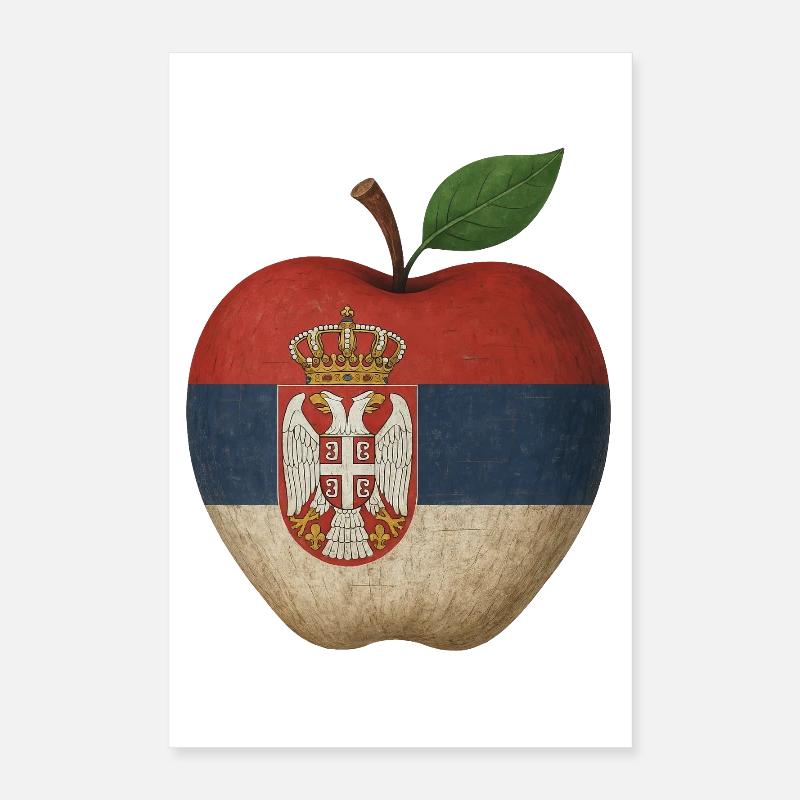 Serbia Poster 16" x 24" (40x60 cm)