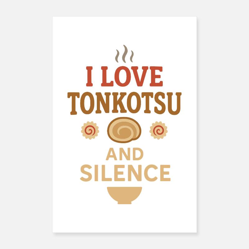 Ramen Bar Real Ramen Bouillon Tonkotsu Poster 40 x 60 cm