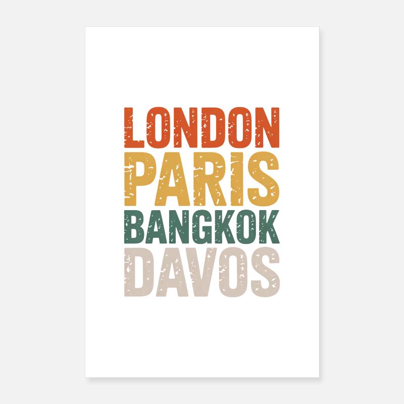 Davos Poster 40x60 cm