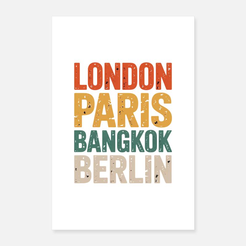 Berlin Poster 40x60 cm