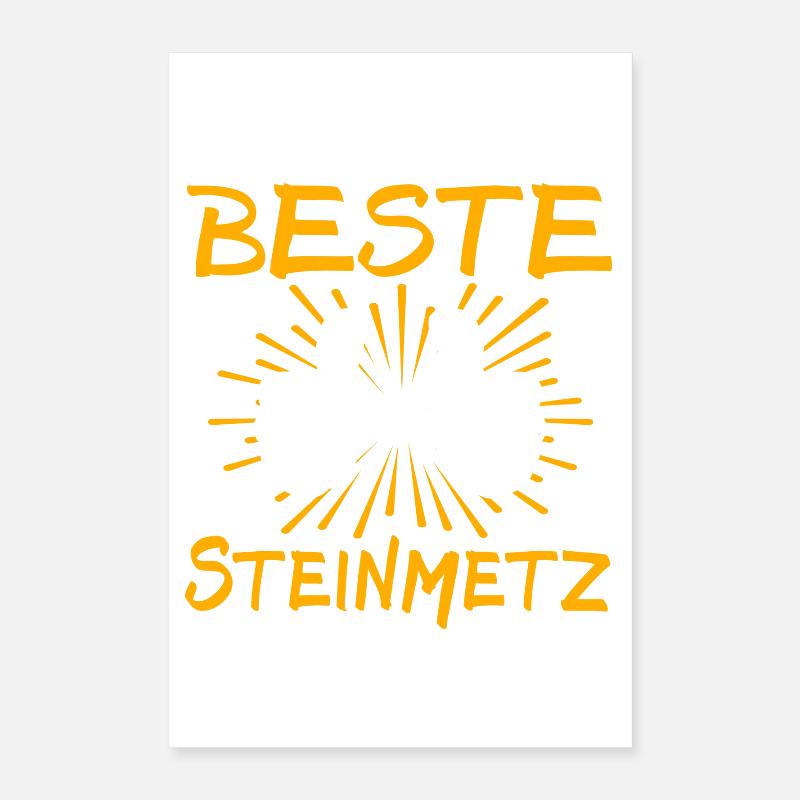 Steinmetz Geschenkidee Poster 40x60 cm