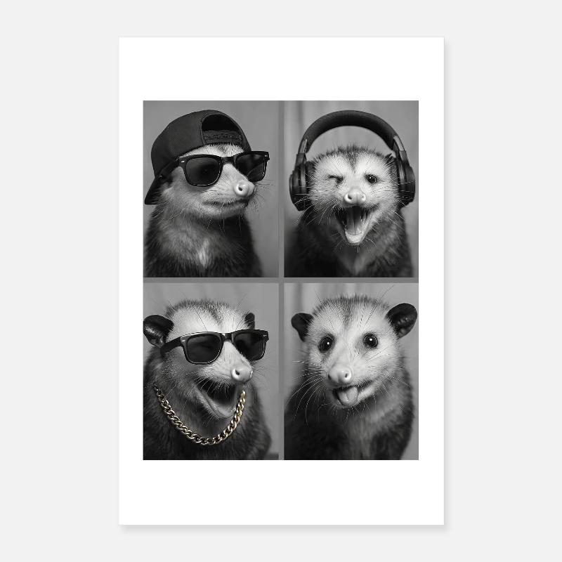 opossum Poster 40 x 60 cm