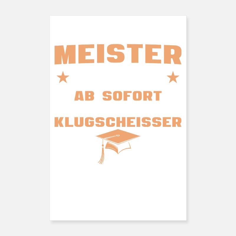 Master craftsman 2026 master craftsman's examination passed training Poster 16" x 24" (40x60 cm)