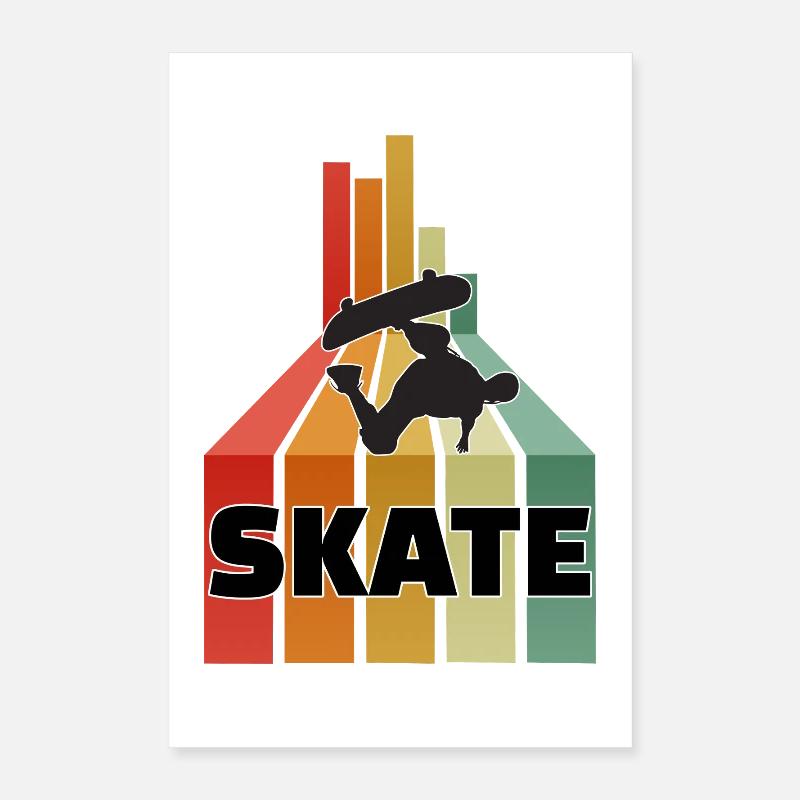 Skateboard Skate Poster 40 x 60 cm