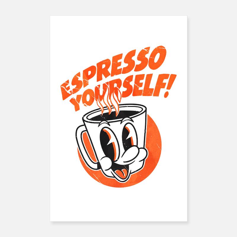 Espresso, votre style café Poster 40 x 60 cm