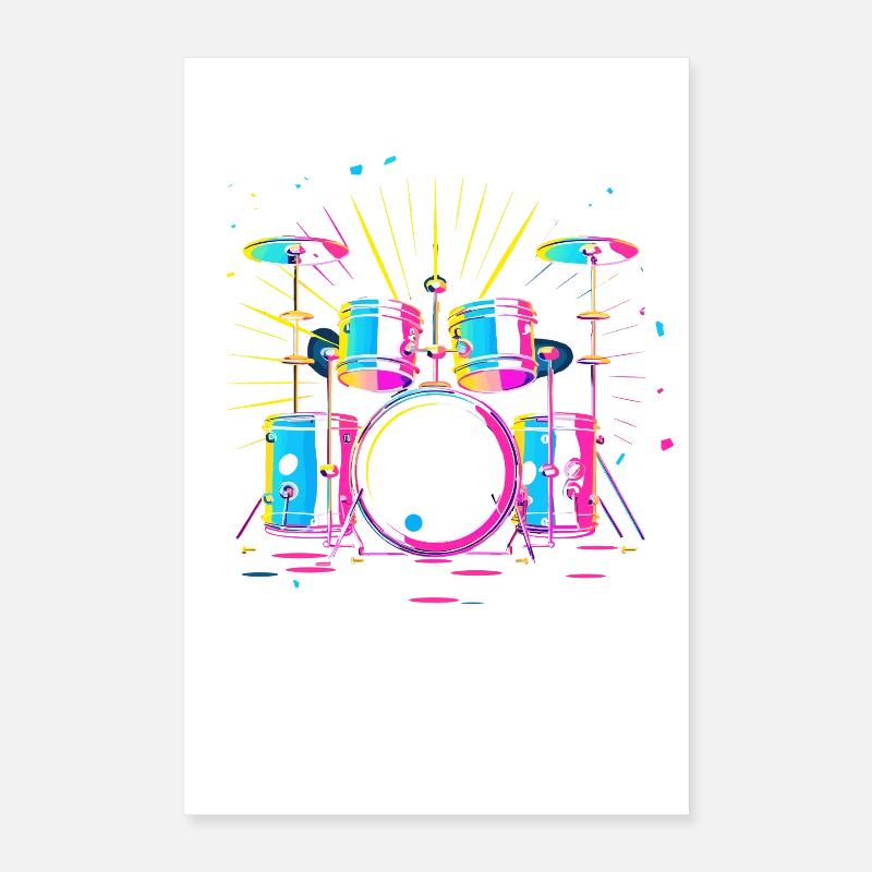 percussion Poster 40 x 60 cm